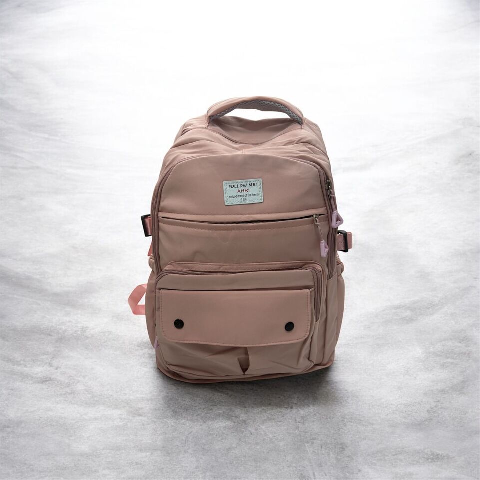 Follow Me! Okul Cantası Pembe